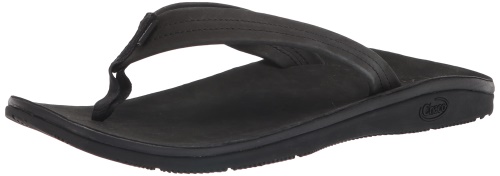 Men's Classic Leather Flip-Flop Black Chacos