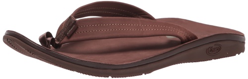 Men's Classic Leather Flip-Flop Dark Brown Chacos
